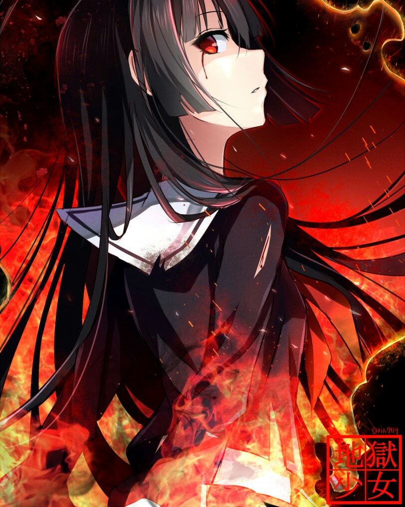 动漫地狱少女阎魔爱,高清壁纸图片,动漫人物 回车桌面
