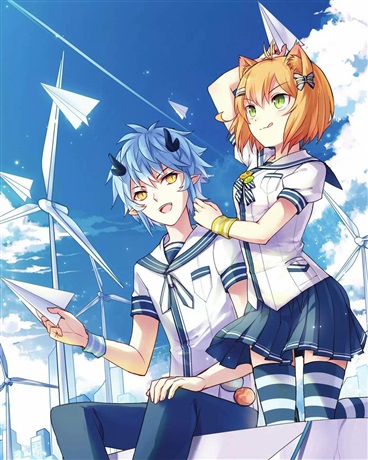 身为神的我今天也在努力逃离她们