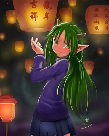 在異世界和龍女孩相遇