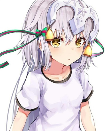 少女手握纯白之刃