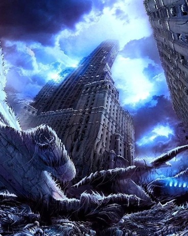 黎明破晓与崩溃逐渐融合的世界