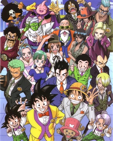 索隆和路飞到七龙珠的世界