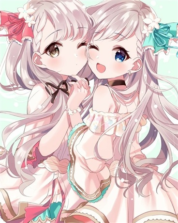 绽放的百合花