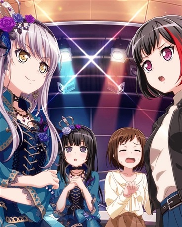 红色夕阳与紫色蔷薇