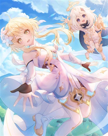 在原神世界里的悠闲生活