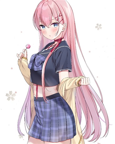 与捡到的少女同居了