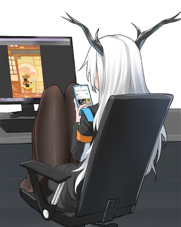 转生成为鹰角小姐来到方舟