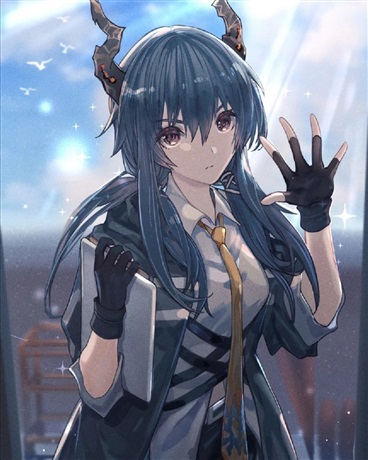 明日方舟X白龙对神