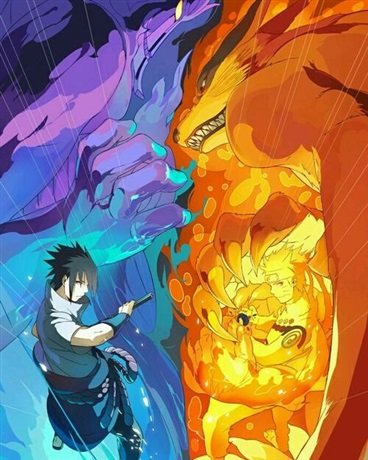 鸣人和佐助的崩坏