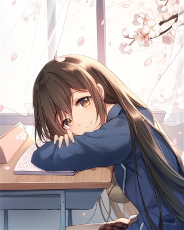 中二与天然呆并存的少女