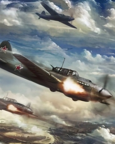 飞行在战火中的伊尔2