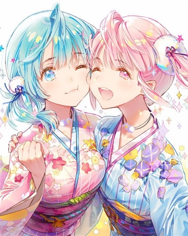 晨曦圣女与灼炎魔女