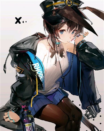 和方舟少女打牌贴贴她不香吗