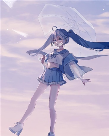 星空下渺小世界中的凋落