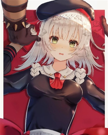 夜间游荡的白切黑女仆