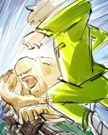 变成安迪烙来帮助怪盗基德