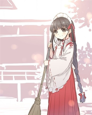 落魄巫女请塞钱