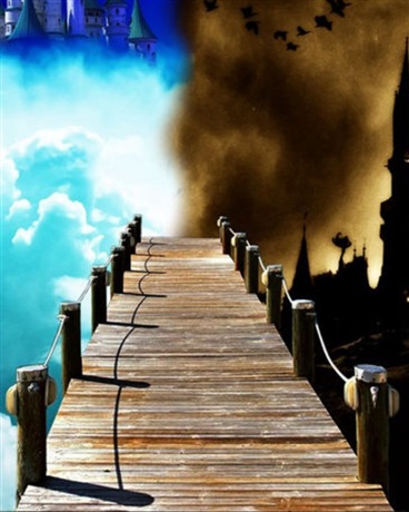 人生两岸善与恶