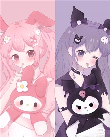 我和闺蜜初相识