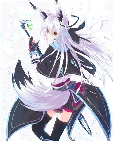 某天醒来变成白狐少女