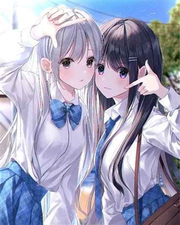 在青梅的压迫下和三无少女同居