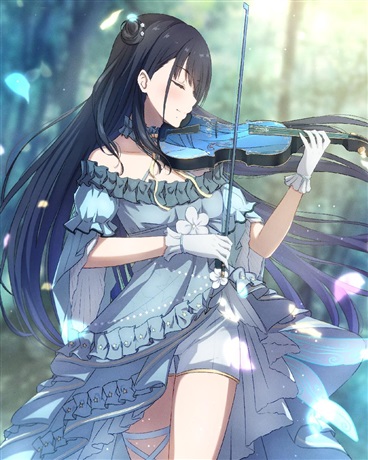 那个盲人女孩看得见