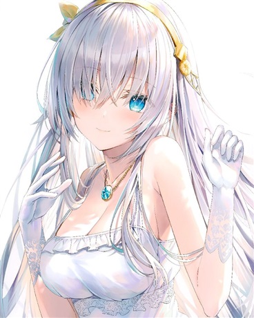 就算变成白毛龙女，也是没办法的