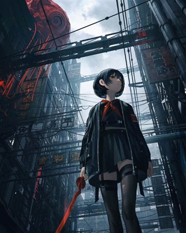 当然就在，她和我眼中的世界里