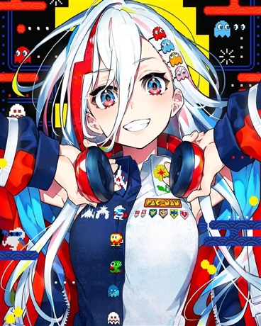 盲盒开出了美少女