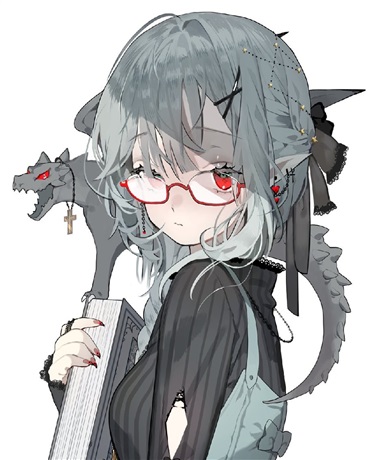 为了避免惹麻烦，所以戴上了眼镜