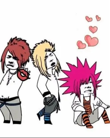 正经人谁当杀马特啊？