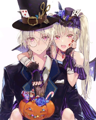 夜，少年与吸血鬼