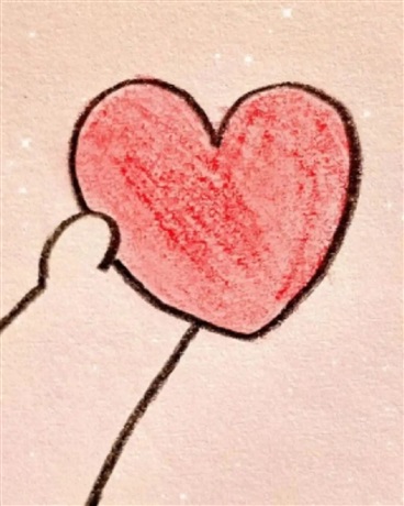 遇到他是我的幸福