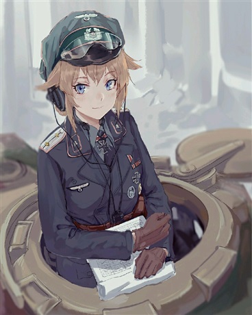 装甲兵王牌在少女与战车