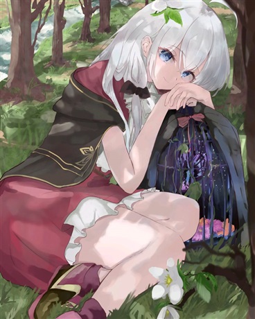 丝缕黎明惹得蔷薇绽放