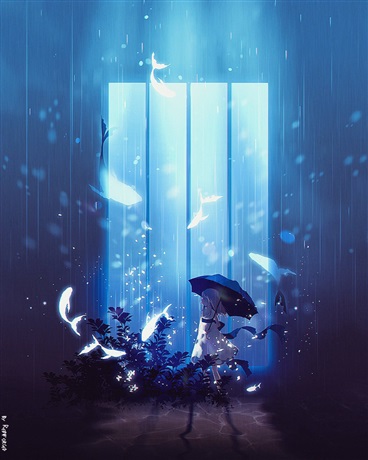 鸢尾花与紫罗兰与他