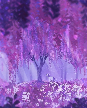 紫森林的童话终将是梦的归宿