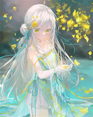 笨蛋系统把我变成白毛美少女了