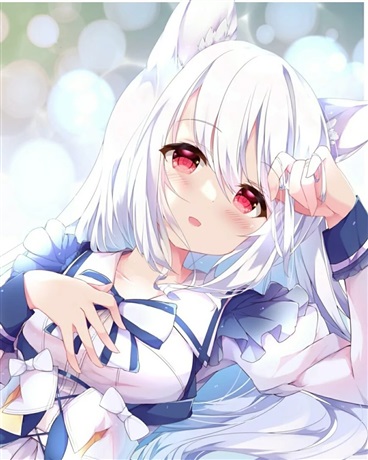 白毛少女与大小姐