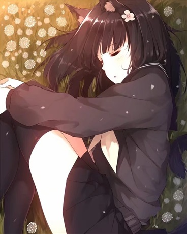 白色不迷茫少年与黑色祈福少女