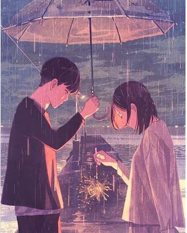 回忆里的那抹夕阳