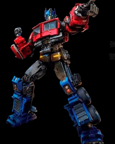 擎天柱来到崩坏