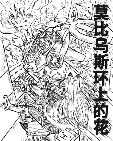 莫比乌斯环上的花