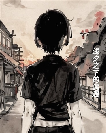 浅夕之下的偶遇