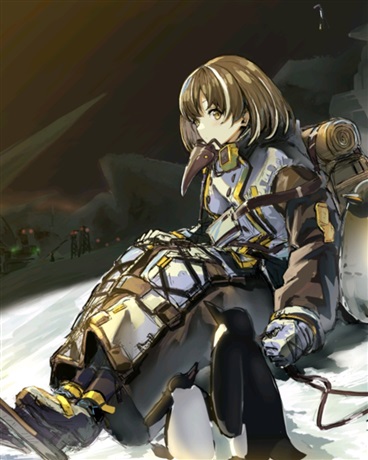 绽开在冰原深处的花