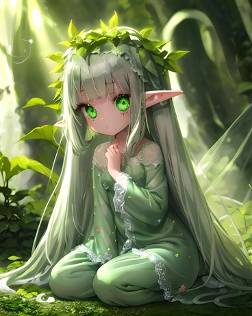 化为精灵姬却又被收养了