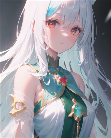 憧憬未来的女孩