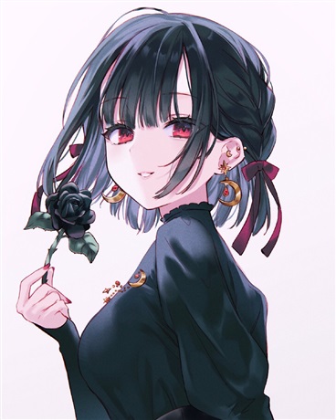 盲人少女
