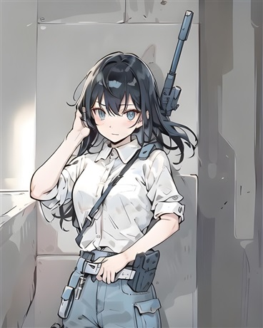 出去演习结果不知怎的变成女生了