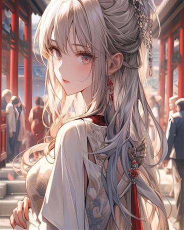 岱屿仙岛上的女仙人